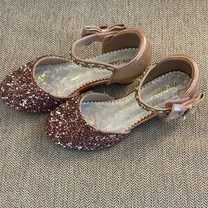 Sparkle Pink Princess costume dress Shoes size 3